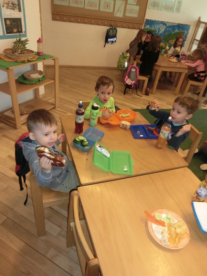 Übergang zum Kindergarten